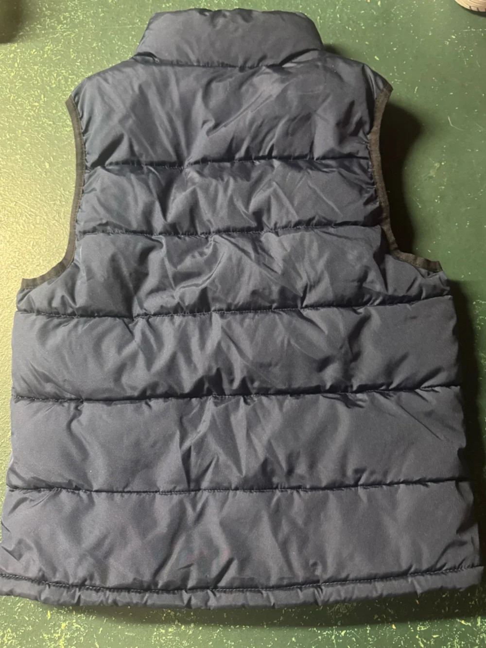 Kids GAP Navy Quilted Puffer Vest - Size S (6/7) - NWOT